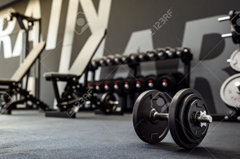 195509468-3d-illustration-of-free-weights-or-dumbells-and-fitness-equipment-for-training-exercise-and-healthy